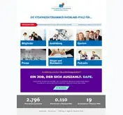 Kleine Seitenvorschau von sbk-rlp.de