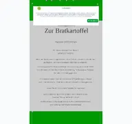 Kleine Seitenvorschau von zur-bratkartoffel.de