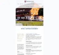 Kleine Seitenvorschau von gasthaus-zum-kreuz.de