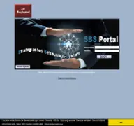 Kleine Seitenvorschau von sbs-portal.de