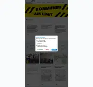Kleine Seitenvorschau von staedtetag-rlp.de