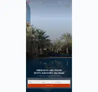 Kleine Seitenvorschau von sheraton.resorthotel.de