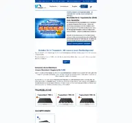 Kleine Seitenvorschau von blechdachhandel.de