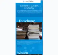 Kleine Seitenvorschau von 75jahre.ifz-muenchen.de