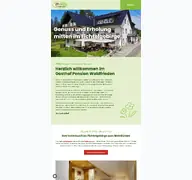Kleine Seitenvorschau von gasthof-pension-waldfrieden.de
