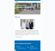 Kleine Seitenvorschau von jahresbericht.balgrist.ch