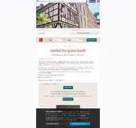 Kleine Seitenvorschau von gasthof-schwerin.de
