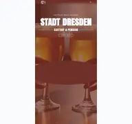 Kleine Seitenvorschau von gasthof-stadt-dresden.de