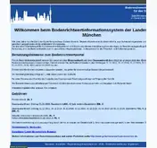 Kleine Seitenvorschau von bodenrichtwerte-muenchen.de