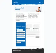 Kleine Seitenvorschau von abmeldung-neustrelitz.de