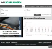 Kleine Seitenvorschau von wmschulungen.trainingsfinder.de