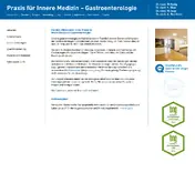 Kleine Seitenvorschau von gastroenterologie-ffm.de