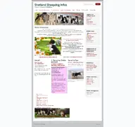 Kleine Seitenvorschau von sheltie-news.de