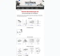 Kleine Seitenvorschau von technik-bauanleitungen.de