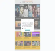 Kleine Seitenvorschau von popkultur.de