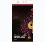 Kleine Seitenvorschau von sieversgasthaus.de