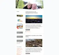 Kleine Seitenvorschau von aachen50plus.de