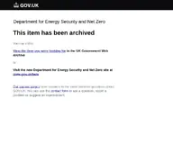 Kleine Seitenvorschau von dti.gov.uk