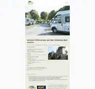 Kleine Seitenvorschau von aachen-camping.de