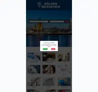 Kleine Seitenvorschau von aachenerbranchen.de