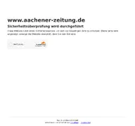 Kleine Seitenvorschau von aachener-zeitung.de