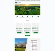 Kleine Seitenvorschau von golfclub-neumarkt.de