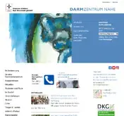Kleine Seitenvorschau von darmzentrum-nahe.de