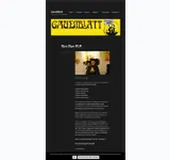 Kleine Seitenvorschau von gaudiblatt.de