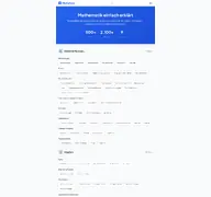 Kleine Seitenvorschau von mathehero.at