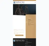 Kleine Seitenvorschau von matheis-serr.de