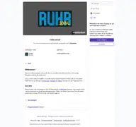 Kleine Seitenvorschau von ruhr.social
