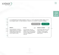 Kleine Seitenvorschau von kroener-medical.de