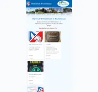 Kleine Seitenvorschau von krummesse.de