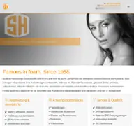Kleine Seitenvorschau von schaumstoffehelgers.de