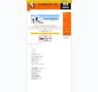 Kleine Seitenvorschau von krohns-bierstuben.de