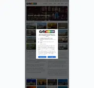Kleine Seitenvorschau von gay-location.de