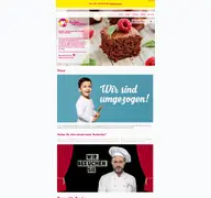 Kleine Seitenvorschau von kuchen-macht-gluecklich.de