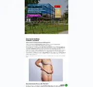 Kleine Seitenvorschau von aasee-parkclinic.de