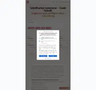 Kleine Seitenvorschau von fontkreativ.de