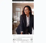 Kleine Seitenvorschau von glaseyewear.de