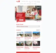 Kleine Seitenvorschau von gbg-wohnen.de
