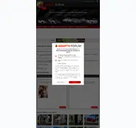 Kleine Seitenvorschau von abarth-forum.de