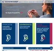 Kleine Seitenvorschau von scheinhardt.de