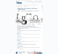 Kleine Seitenvorschau von schellen-shop.de