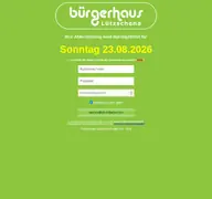Kleine Seitenvorschau von abbestellung.xn--brgerhaus-q9a.de