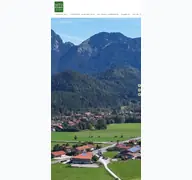 Kleine Seitenvorschau von glockenalm-fischbachau.de