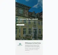 Kleine Seitenvorschau von hotelunionsalzwedel.de