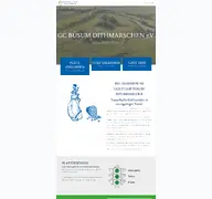 Kleine Seitenvorschau von gc-buesum.de