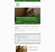 Kleine Seitenvorschau von xn--bhme-schdlingsbekmpfung-27bj46b.de