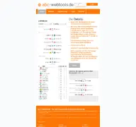 Kleine Seitenvorschau von abc-webtools.de